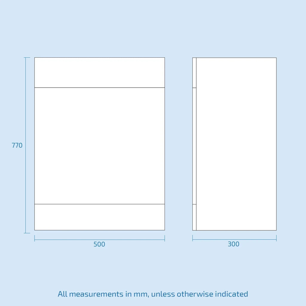Debra 2 in 1 Compact Basin and BTW Rimless Toilet Combo Space Save Cloakroom — alternate product view 6