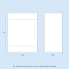 Debra 2 in 1 Compact Basin and BTW Rimless Toilet Combo Space Save Cloakroom — alternate product view 6