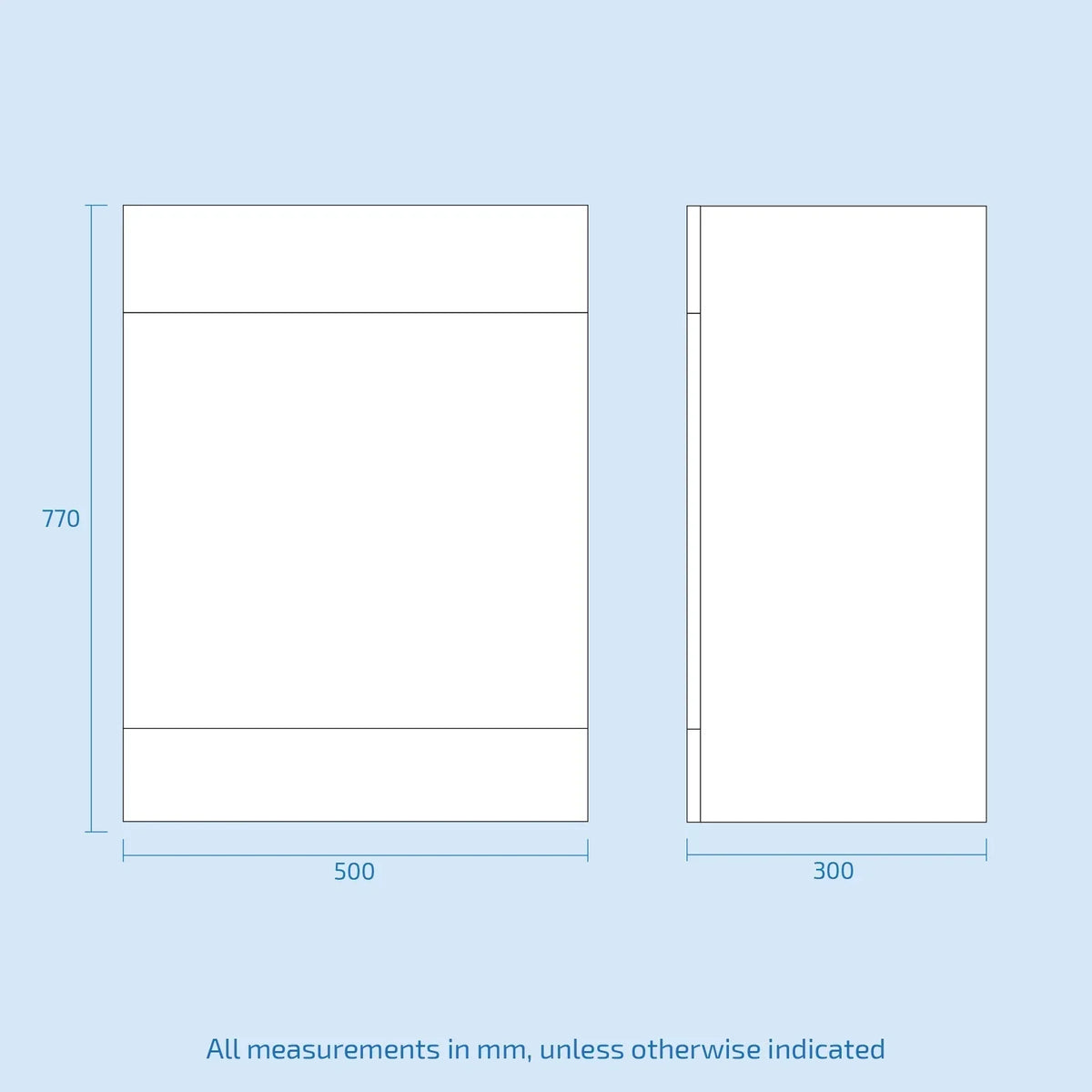 Debra 2 in 1 Compact Basin and BTW Rimless Toilet Combo Space Save Cloakroom — alternate product view 6