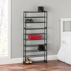 10 Tier Shoe Rack Stand Footwear Organiser Storage Metal Shelf 30 Pairs Unit — alternate product view 10