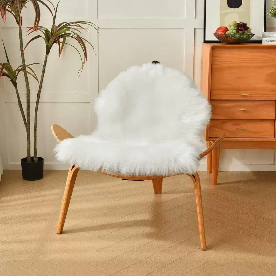 Large Faux Fur Sheepskin Rug Fluffy Mat Room Sofa Hairy Mat Shaggy Floor Carpet — alternate product view 12