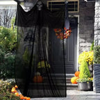 Hanging Ghost Skeleton Halloween Decor Spooky Outdoor Garden Decoration Props — alternate product view 4