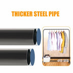 Heavy Duty Metal Clothes Rail Rack Garment Hanging Display Stand Storage Shelf — alternate product view 6