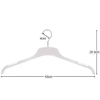 Strong Plastic Coat Clothes Hangers for Tops, Shirts, Dresses — alternate product view 7
