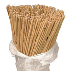 50 x 4ft Heavy Duty Bamboo Garden Canes Strong Thick Quality Plant Support — on a clean white background