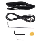 Glarry GST Electric Guitar W/ Pickguard 3 Single Pickup Bag Strap Wire Plectrum — alternate product view 10