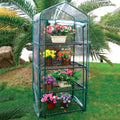4 Tier Mini Greenhouse Outdoor Garden Plants Grow Green House with PVC Cover — alternate product view 2