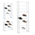 10 Tier Shoe Rack Stand Footwear Organiser Storage Metal Shelf 30 Pairs Unit — alternate product view 4