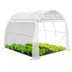Polytunnel Greenhouse Grow House with Roll-up Side Walls, 3x2x2m 6m² — on a clean white background