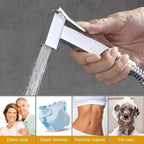 Muslim Shower Mixer Kit, Hot and Cold Bidet Spray with Shattaf Sprayer — alternate product view 6
