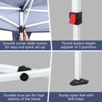 3x6M Pop Up Gazebo Outdoor Patio Party Event Heavy Duty Canopy w/ 6 WallSides UK — alternate product view 7