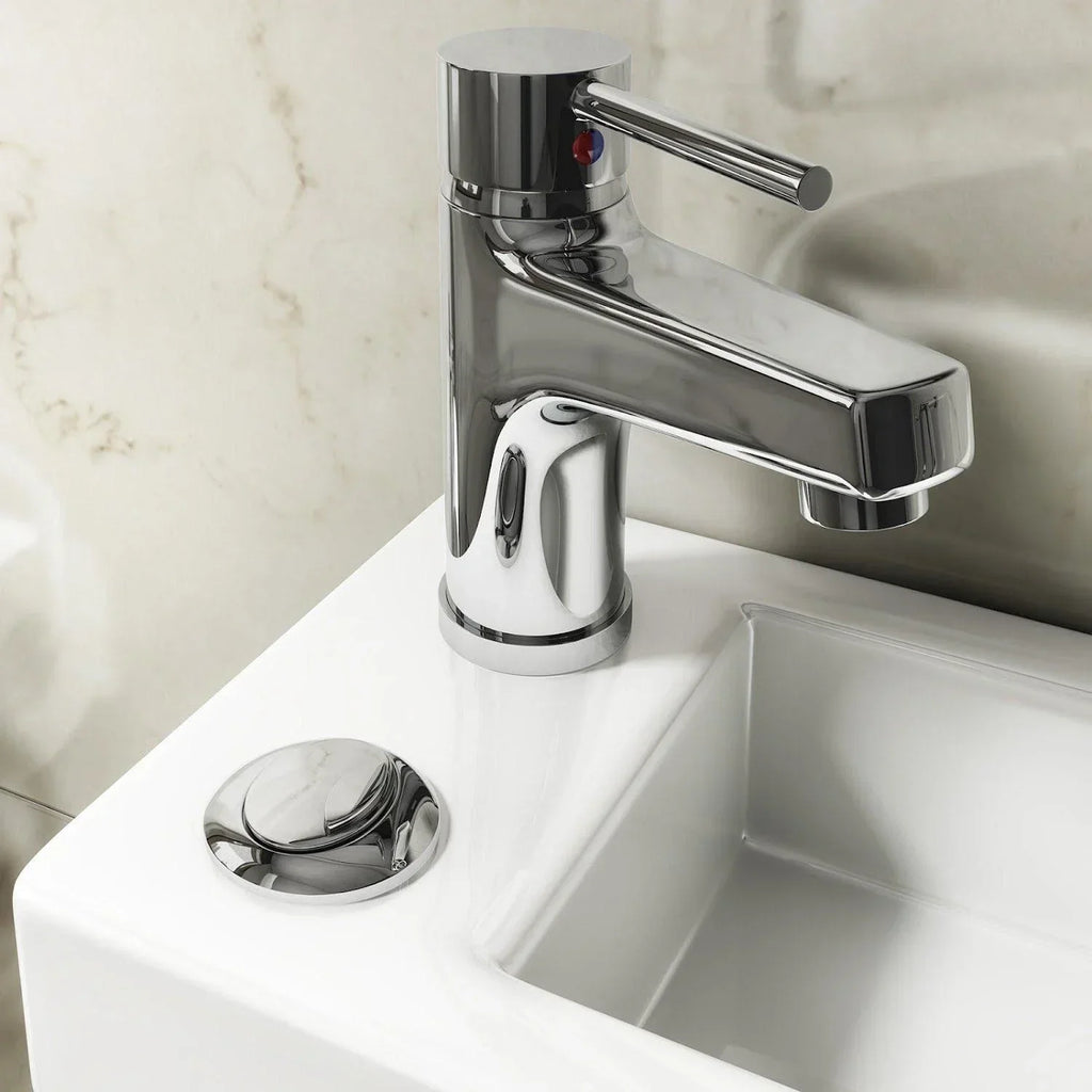 2 in 1 Close Coupled Toilet With Sink On Top Combo Space Saving Cloakroom Unit — alternate product view 7