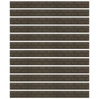 Garden Lawn Edging Flexible Flower Bed Border Wall Eco Recycled Rubber 'EZ' NEW — 12 x 122cm Borders — product view