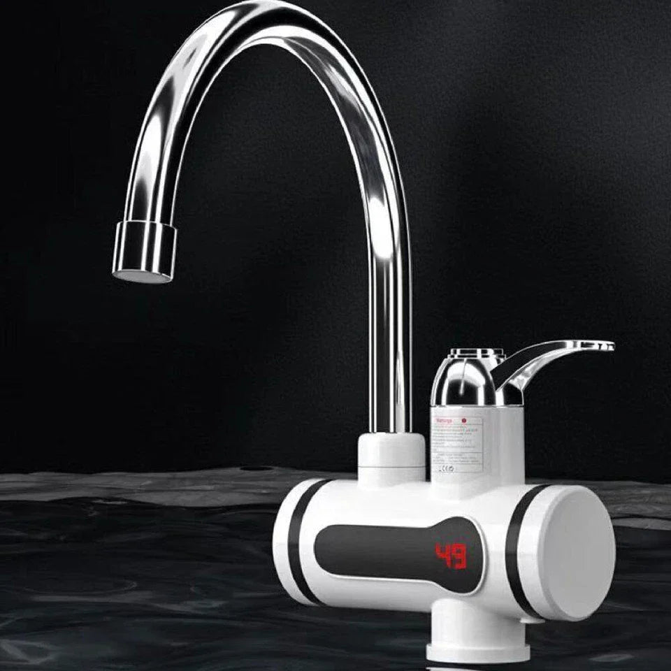 360° Kitchen Electric Heater Instant LED Faucet Home Hot Water Tap Fast Heat New — alternate product view 6