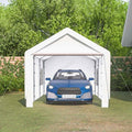 Carport 10x20ft Car Canopy Garage UV-Proof Waterproof SUV Boat Heavy Duty White — main product view