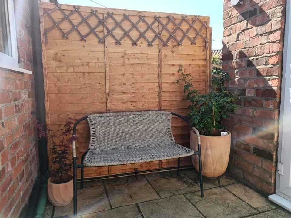 Dip Treated Overlap Fence Panel - (6 x 6ft / 6 x 5ft /6 x 4ft / 6 x 3ft) — alternate product view 4