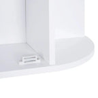 Wall Mounted Bathroom Cabinet with Mirror Single Door Storage Shelves — alternate product view 7