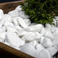 Decorative MARBLE EXTRA WHITE Stones / Pebbles HOME & GARDEN AQUARIUM 20-70 mm — alternate product view 2