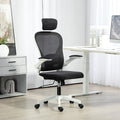 Ergonomic Mesh Office Chair with Headrest, Lumbar Support, Black — main product view