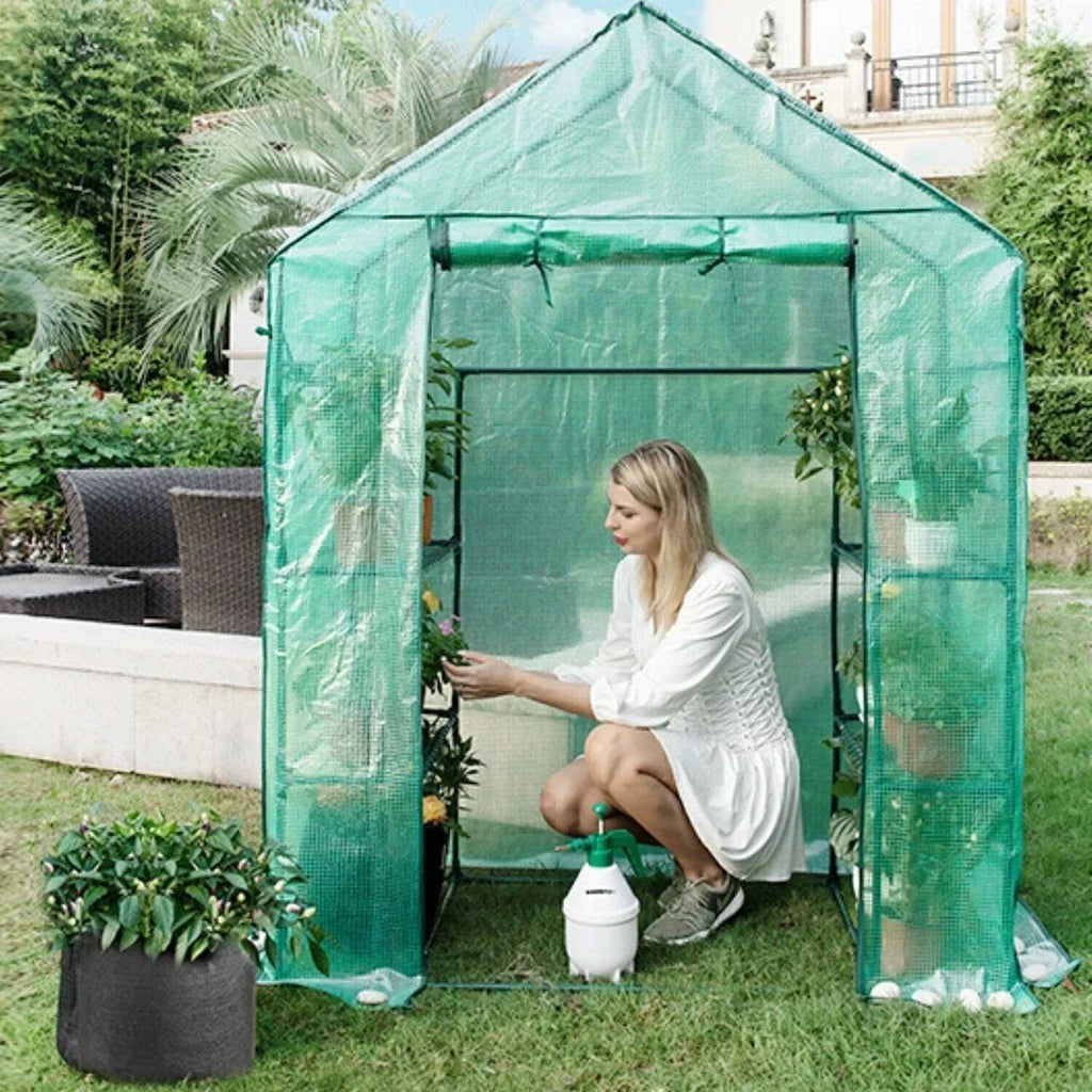 Replacement Spare PE Cover for Walk In Greenhouse Green House Garden — alternate product view 6