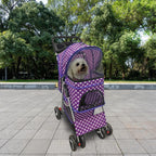Pet Stroller Dog Cat Puppy Pram Pushchair Travel Cart Jogging Buggy Carrier — alternate product view 16