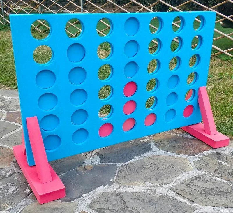 Large Giant 4 In A Row Garden Connect 4 Four Game Kids Outdoor Family Set — alternate product view 4