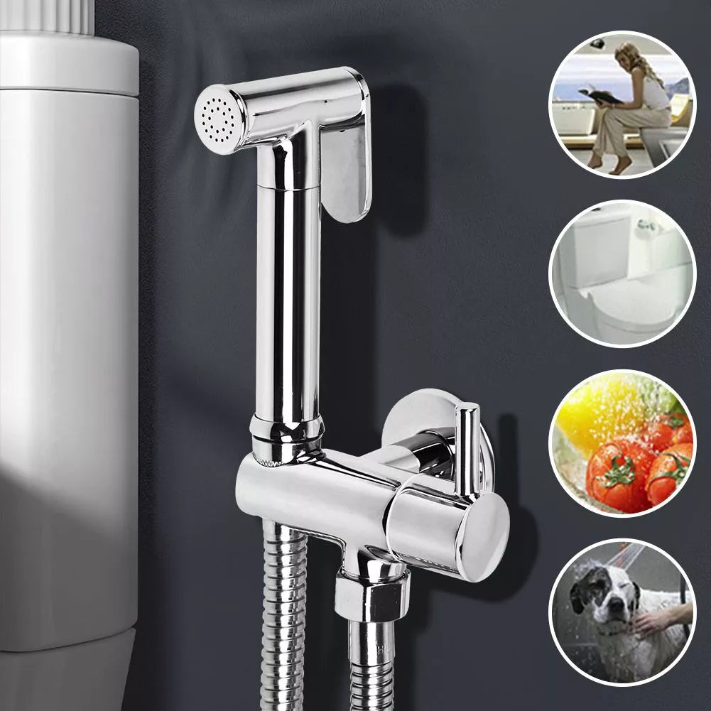 Thermostatic Mixer Valve Toilet Shower Head Bidet Spray Muslim Shower Shattaf UK — alternate product view 3