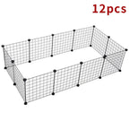 12 Panel Pet Playpen Metal Puppy Dog Small Animals Cage Run Fence Indoor Outdoor — alternate product view 5