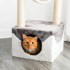 Cat Tree Scratching Tower House Activity Center Post Climbing Hammock — alternate product view 5