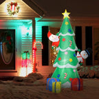7ft Christmas Inflatable Tree LED Lighted for Indoor Outdoor Decor — alternate product view 3