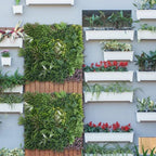 Artificial Green Living Wall Hedge Plant Panel In / Outdoor UV Stable 100x100cm — alternate product view 7