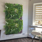 Artificial Green Living Wall Hedge Plant Panel In / Outdoor UV Stable 100x100cm — alternate product view 6