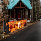 Happy Halloween Hanging Banner Flag Party Celebrate Foldable Home Outdoor Decor — alternate product view 10