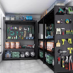 5 Tier Boltless Garage Storage Shelving Steel Racking Galvanised 198x100x50cm UK — alternate product view 7