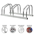 Bike Stand Rack For Bicycle Parking Stand Floor Wall Mount Indoor Outdoor New — alternate product view 5