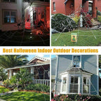 Large Halloween Big Giant Spider Indoor Outdoor Decoration Haunted House Prop — alternate product view 9