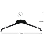 Strong Plastic Coat Clothes Hangers for Tops, Shirts, Dresses — alternate product view 5