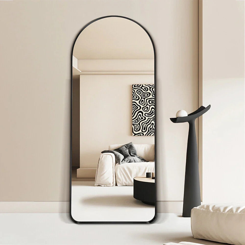 50x160cm Full Length Mirror Free Standing & Wall Mounted Bedroom Dressing Mirror — alternate product view 9