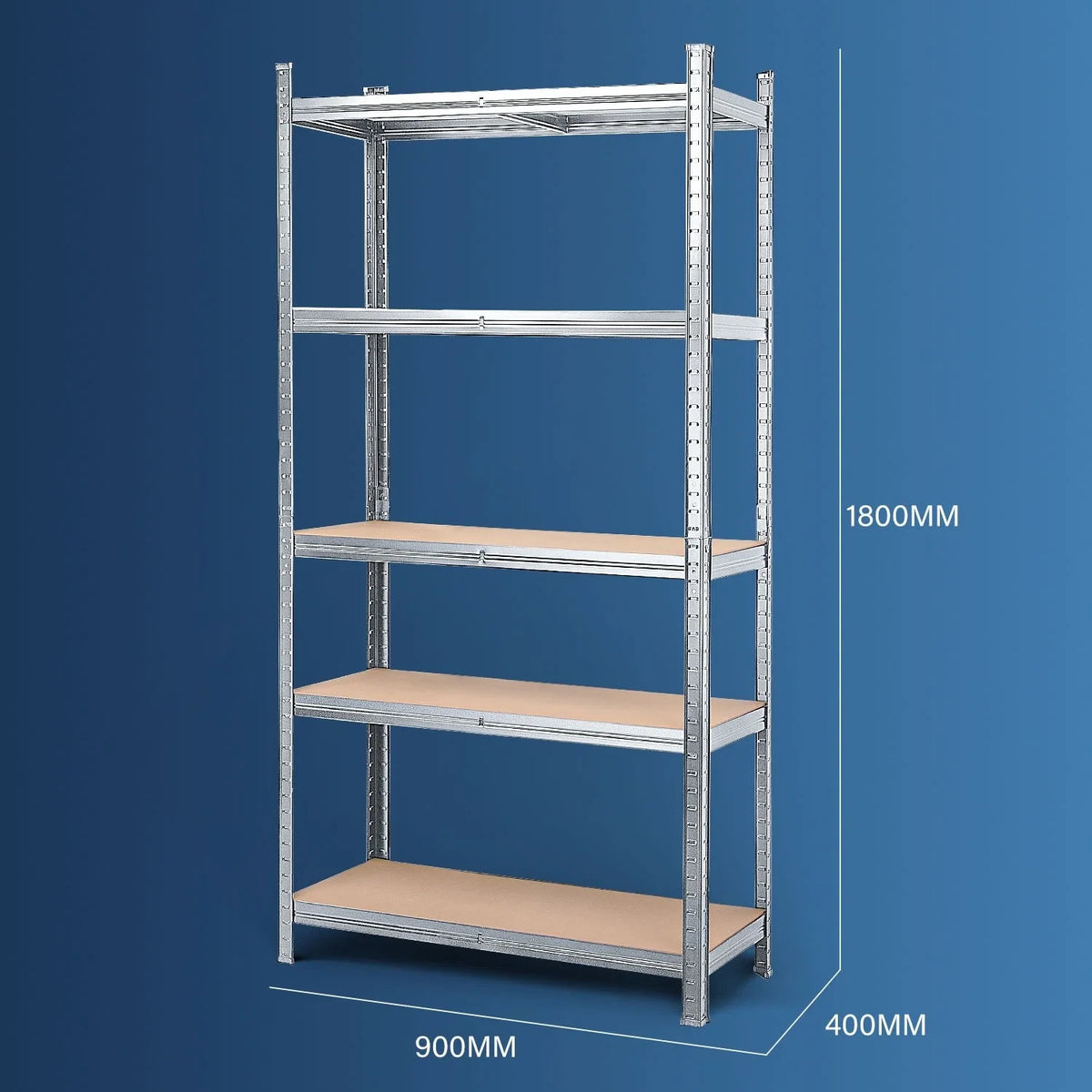 MasterSpec Garage Shelving Warehouse Shelf unit Storage Rack 1.8m — alternate product view 5