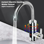 Electric Heating Tap Kitchen Bathroom Fast Instant Hot Water Heater Faucet UK — alternate product view 3