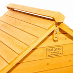Chicken Coop Run Hen House Poultry Ark Home Nest Box Coup Coops Rabbit Hutch + — alternate product view 4
