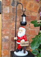 Garden Ornaments Solar Christmas Santa Claus decoration Outdoor Lantern — alternate product view 3