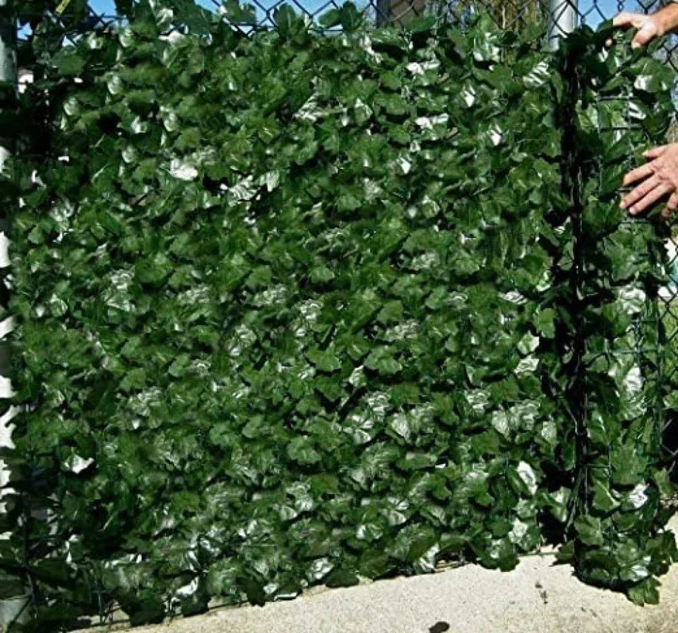 3M Artificial Garden Fence Hedge Ivy Leaf Wall Privacy Balcony Screening Trellis — alternate product view 2