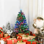 Christmas Tree Fibre Optic Artificial Colour Changing Xmas decor 4FT 5FT — alternate product view 2
