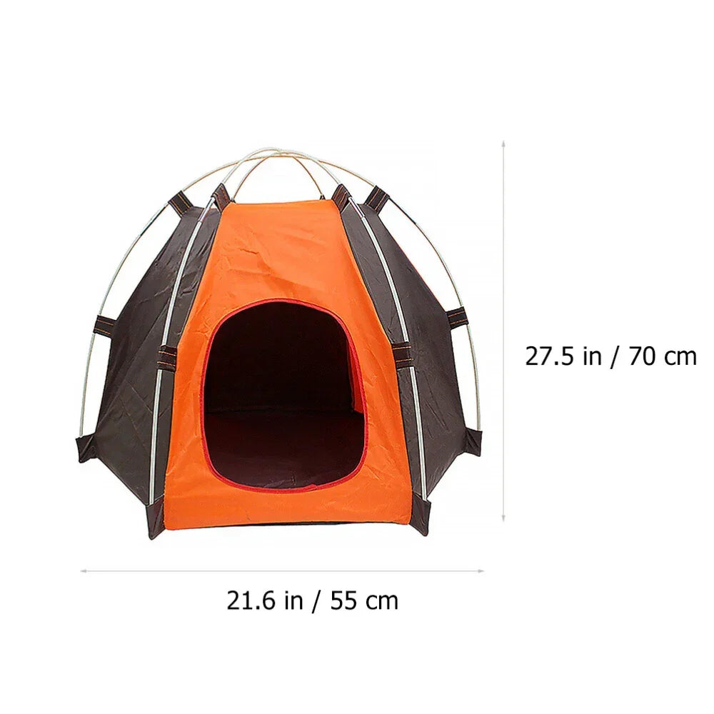 Sun-block Pet Tent Waterproof Tent Foldable Breathable Breathable Pet Shelter — alternate product view 4