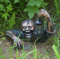LED Lantern Garden Statue Decoration Halloween Zombie Tomb Climbing Sculpture — alternate product view 2