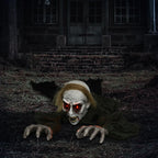 167 cm Halloween Crawling Zombie, Outdoor Animated Prop — alternate product view 4