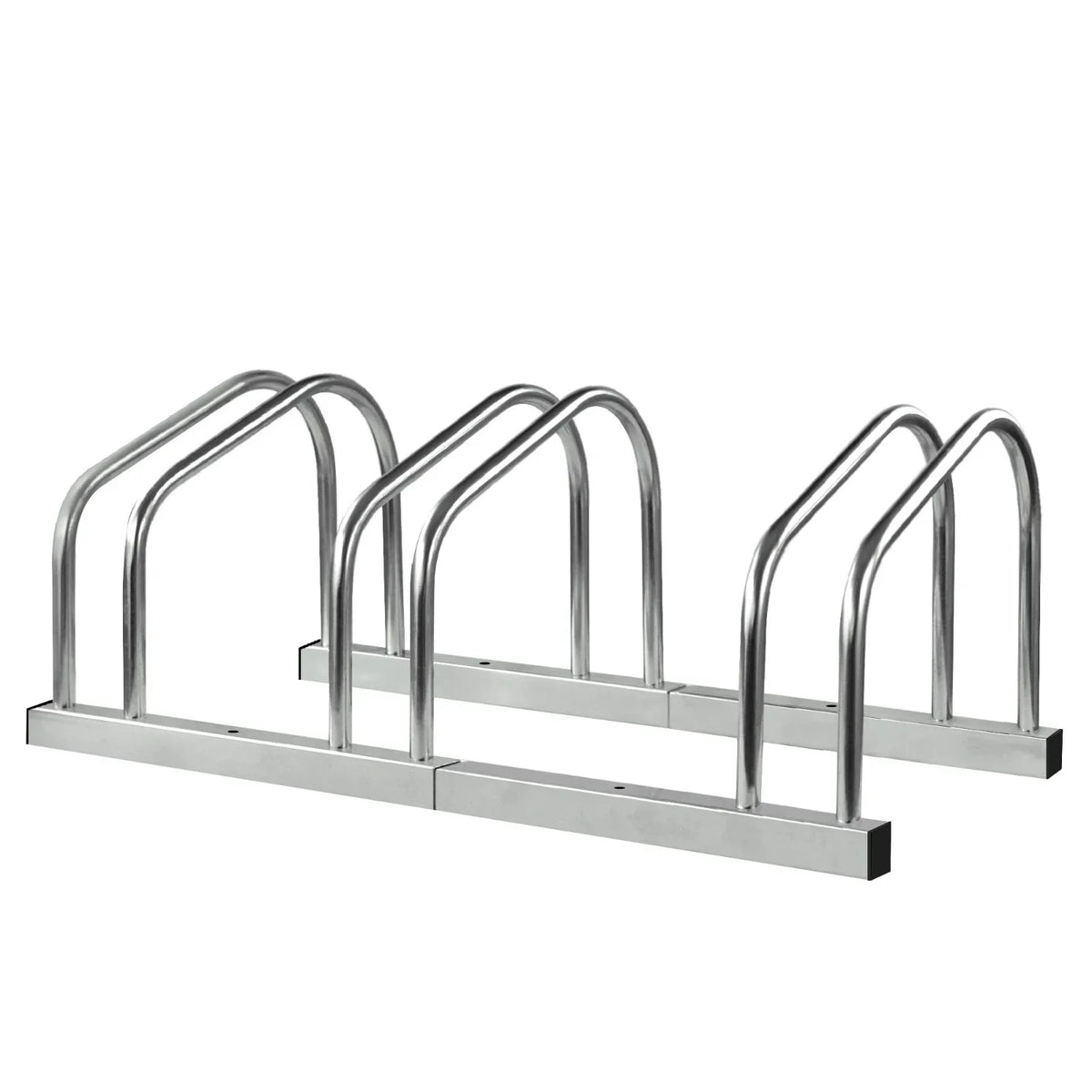 Bike Stand Rack For Bicycle Parking Stand Floor Wall Mount Indoor Outdoor New — on a clean white background
