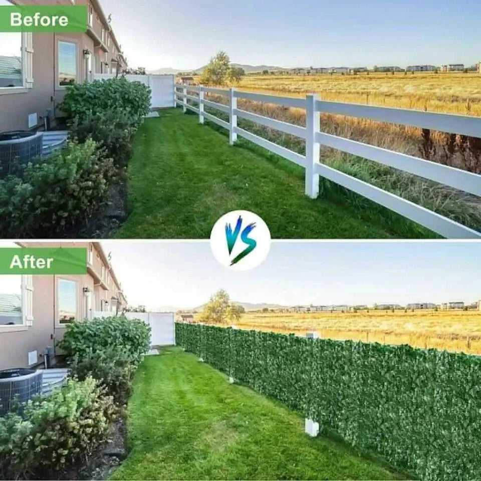 3M Artificial Garden Fence Hedge Ivy Leaf Wall Privacy Balcony Screening Trellis — alternate product view 4