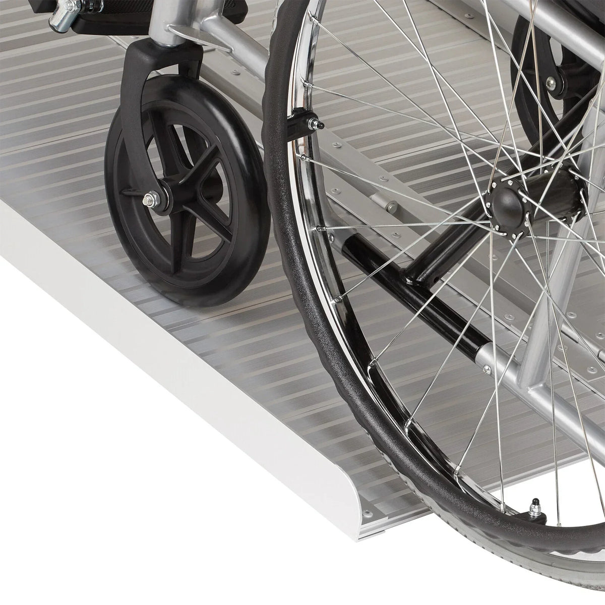 5ft Folding Portable Wheelchair Ramp Mobility Scooter Home/Car Access — alternate product view 3